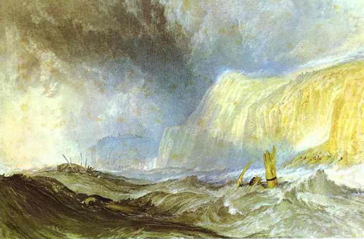 Shipwreck off Hastings., J.M.W. Turner